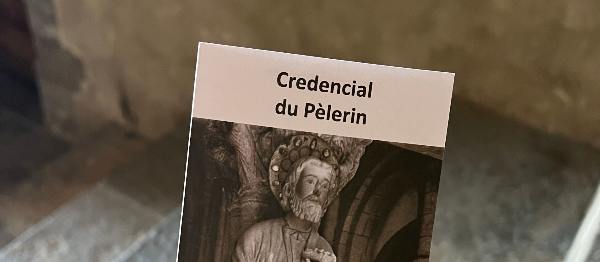 Pilgrim credential for the Le Puy Camino in France | Jaclyn Lofts
