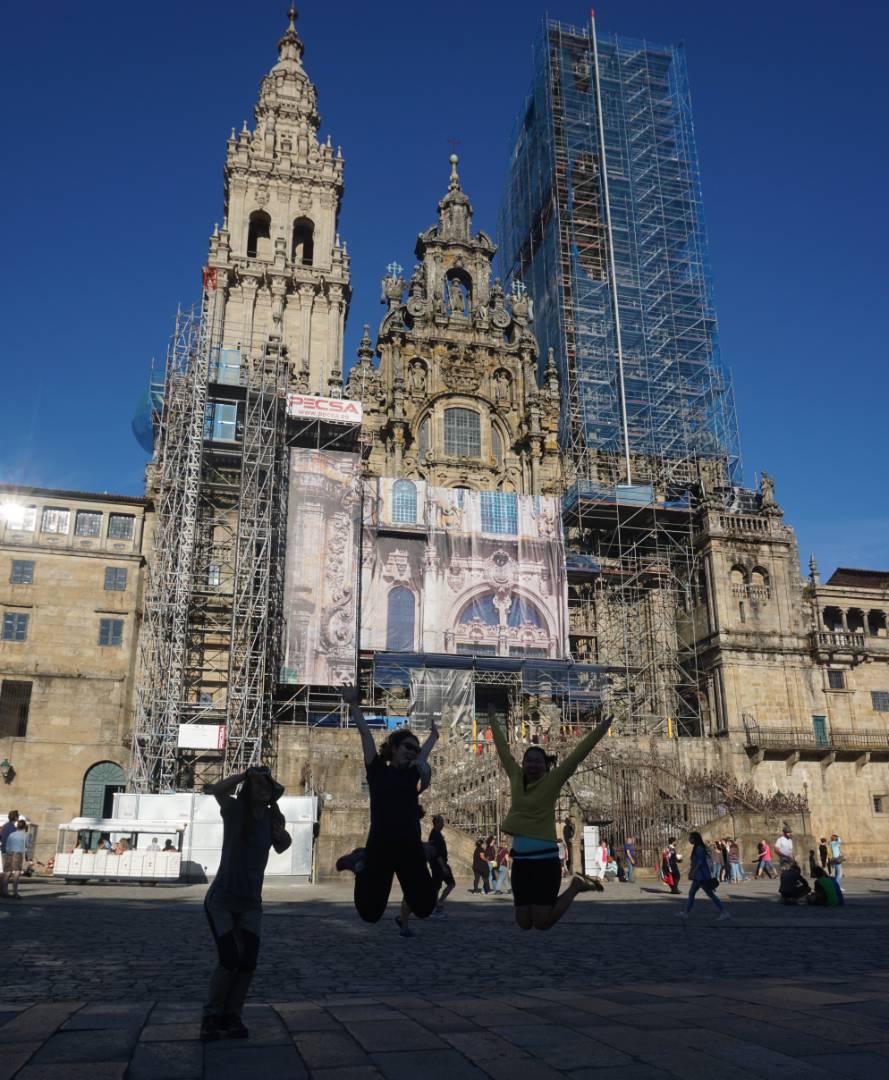 Celebrating the end of the Camino |  <i>Eimy Minowa</i>