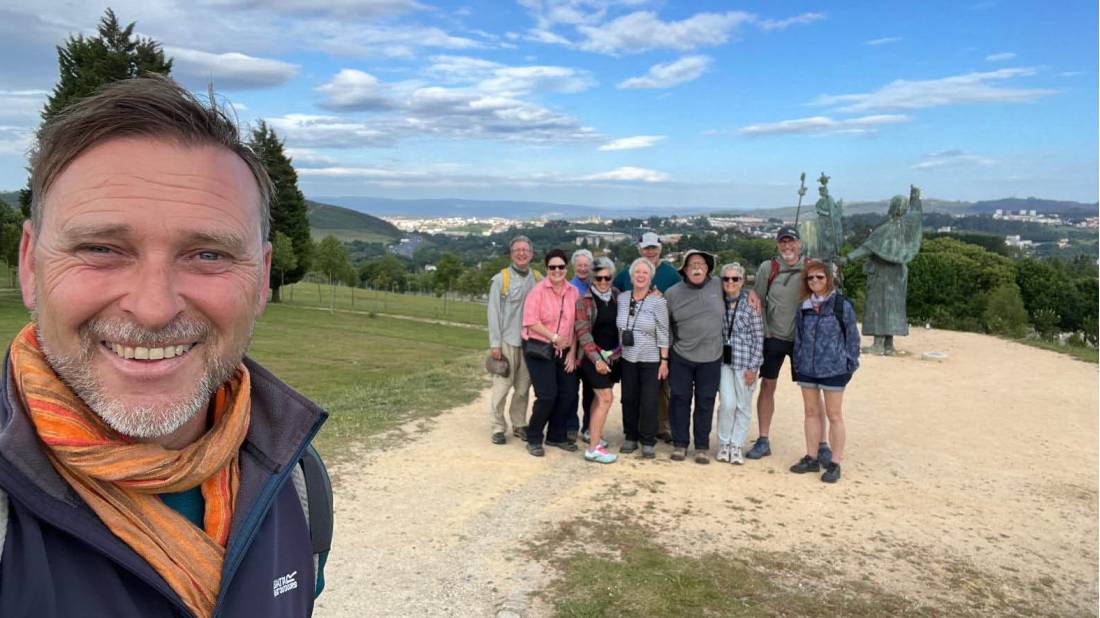 Group photo on the Food Lover's Spanish Camino |  <i>Cindy McKee</i>