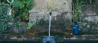 Pilgrim's water fountain on the Compostela Trail | Janet Oldham