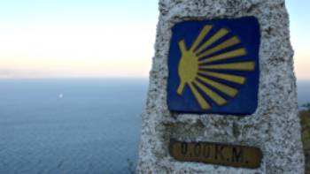Exploring the end of the Camino (or end of the world) in Finisterre.,Miriam Mezzera Exploring the end of the Camino (or end of the world) in Finisterre.