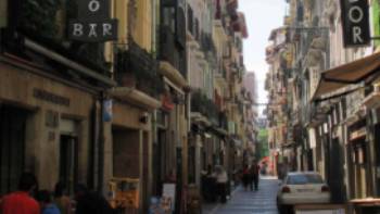 Food Lovers Pilgrimage to Santiago de Compostela,Andreas Holland Pamplona tapas street