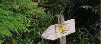 Way marking on the Camino del Norte in Spain | Andreas Holland