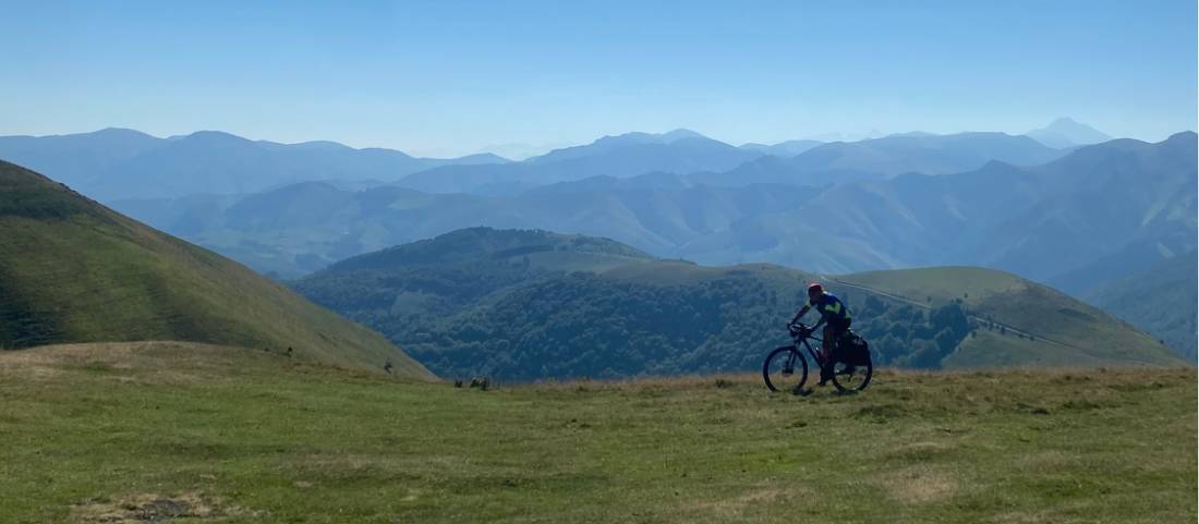 Cyclist on the Camino de Santiago |  <i>Sophie Shaw</i>