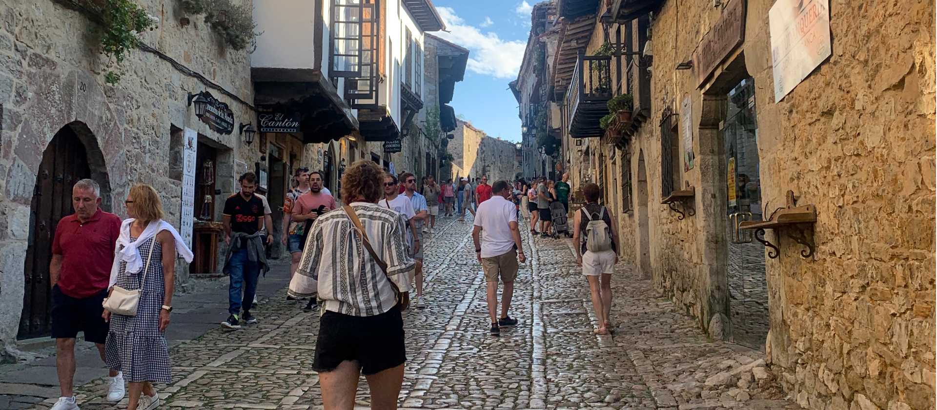 Beautiful cobbled village streets of Santillana del Mar | Lachlan Baker