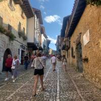 Beautiful cobbled village streets of Santillana del Mar | Lachlan Baker