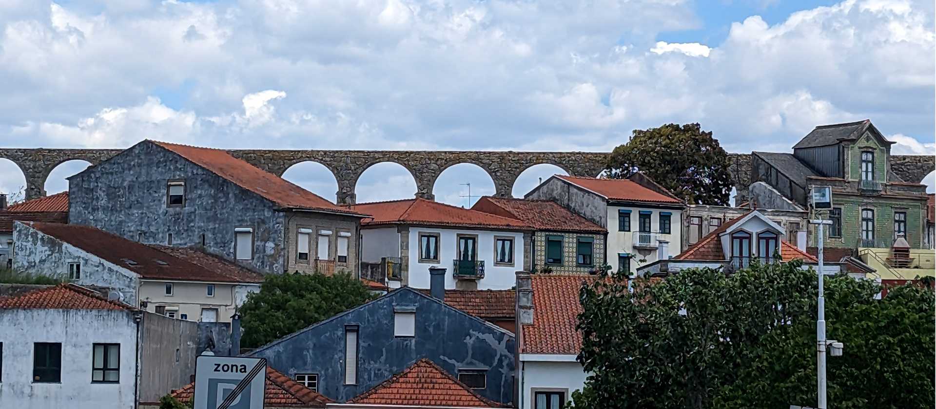 The colourful rooftops of Portuguese towns. | Dana Garofani