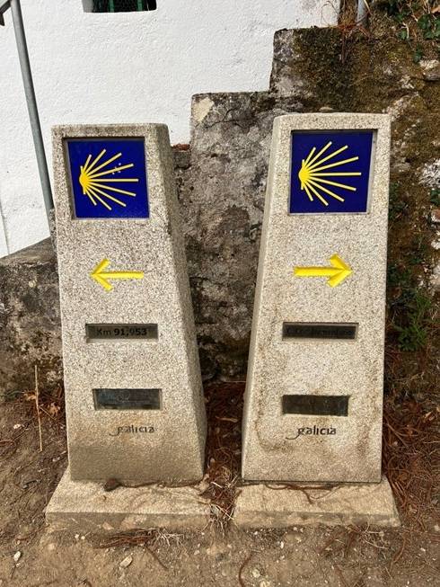 A choice of two Camino routes |  Steven Yankiver