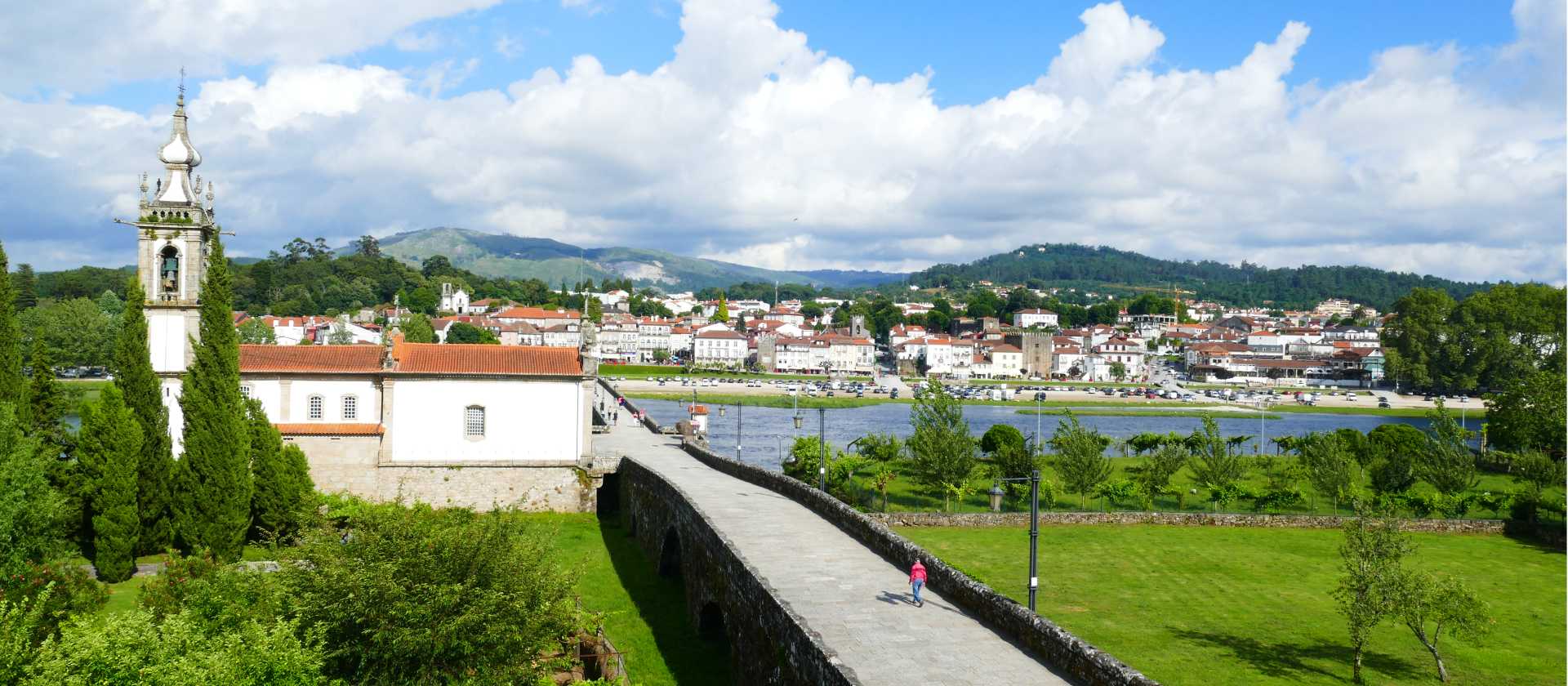 Explore beautiful historic towns on the Camino Portuguese