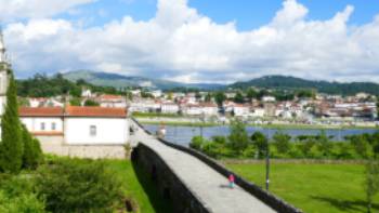 Explore beautiful historic towns on the Camino Portuguese