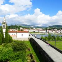 Explore beautiful historic towns on the Camino Portuguese
