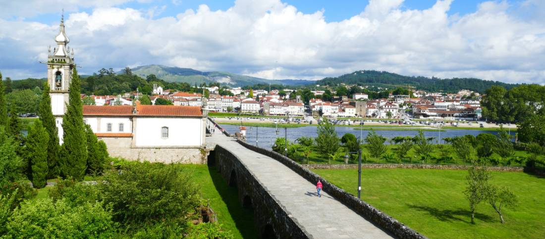 Explore beautiful historic towns on the Camino Portuguese