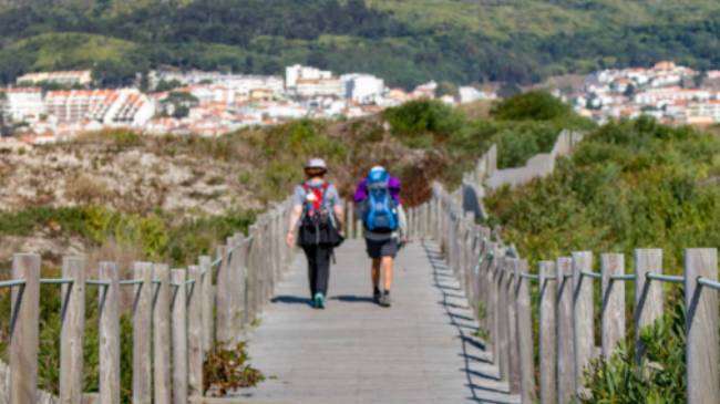 Walking along the Camino Portuguese