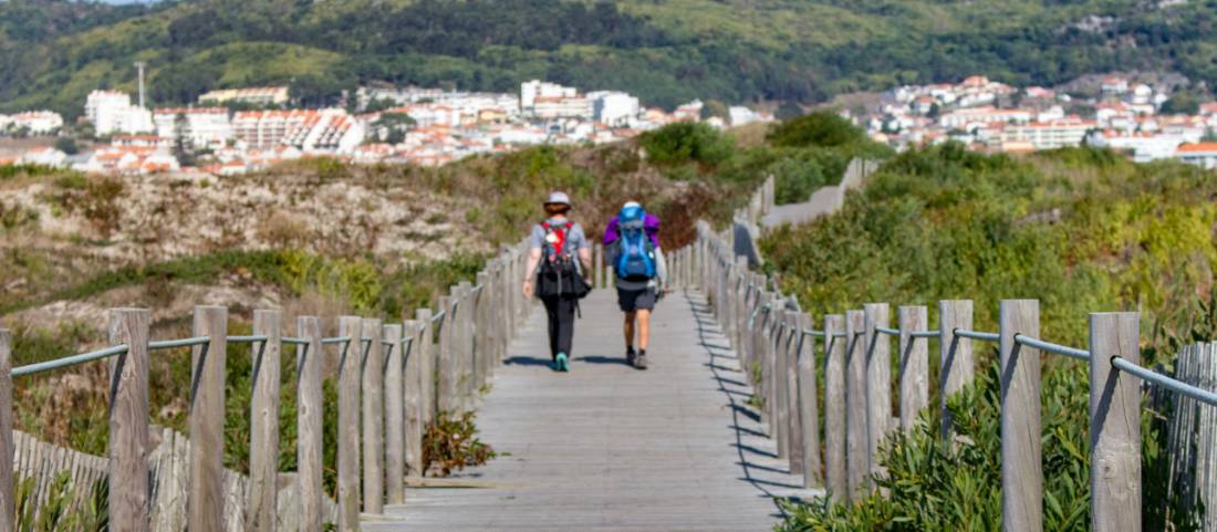 Walking along the Camino Portuguese
