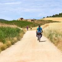 Cycling the Camino de Santiago route in Spain