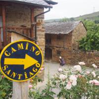 Follow the Camino de Santiago signs