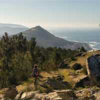 Enjoy panoramic views of the Atlantic Sea on the Portuguese Way