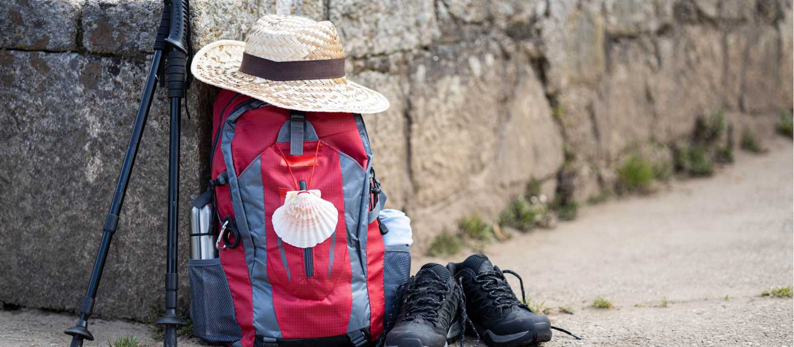 Essential gear for a traveller on the Camino