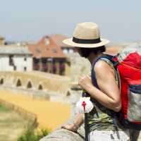 Walking the Camino trail
