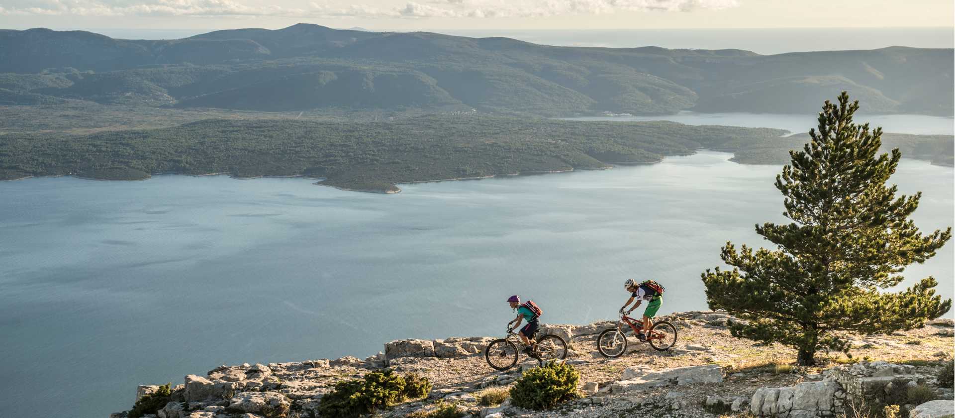 Mountain bike itinerary available, Croatia Bike & Boat