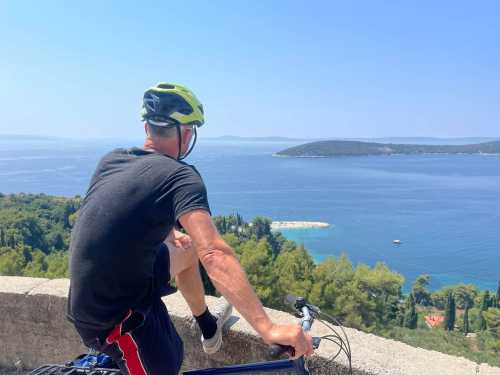 Enjoying the Croatia Bike & Boat tour |  William Counsell