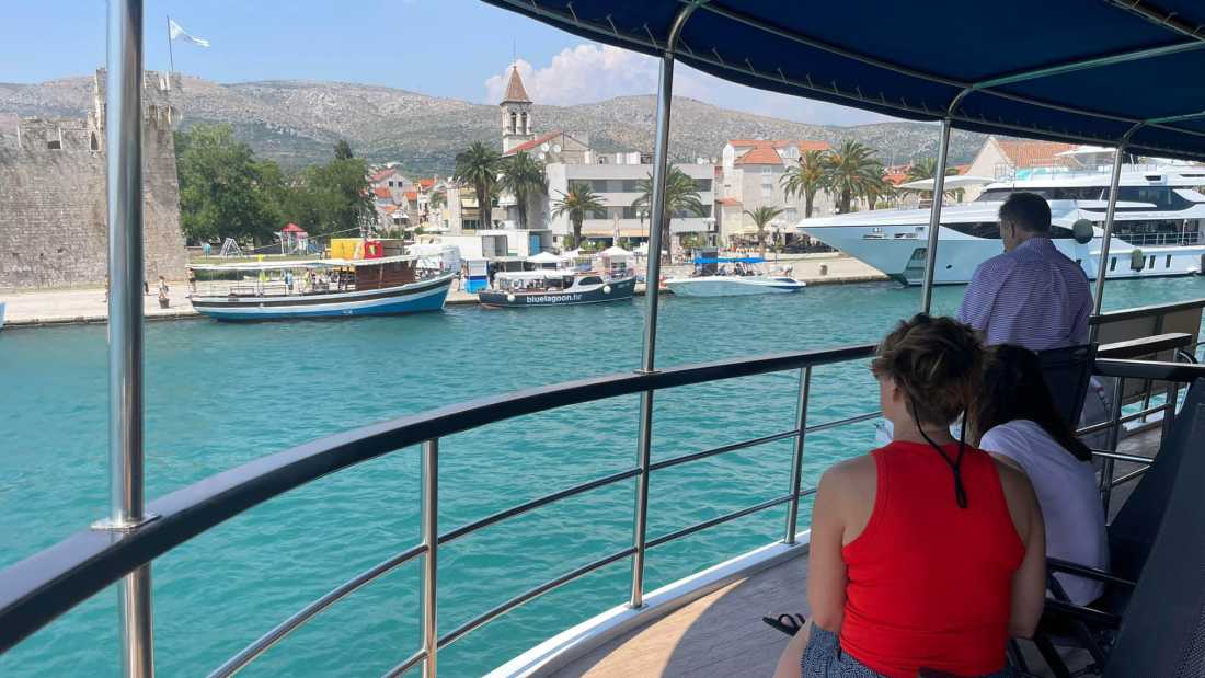 Enjoying the Croatia Bike & Boat tour |  William Counsell
