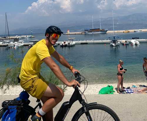 Enjoying the Croatia Bike & Boat tour |  William Counsell