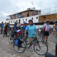 Ready for a day of cycling on our Kvarner Bay Cycle and Sail | Liz Rogan