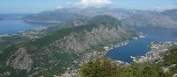 Overlooking magical Kotor Bay in Montenegro