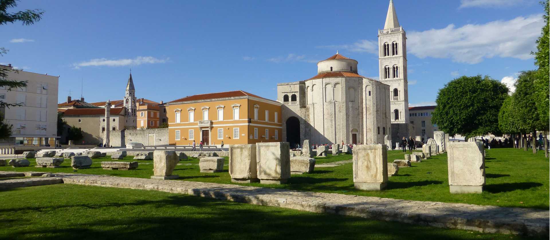 The interesting town of Zadar with its important place in Croatian history