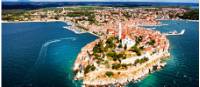 The beautiful town of Pula on the Istrian Peninsula, Croatia