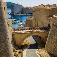 Historic bridge into Dubrovnik