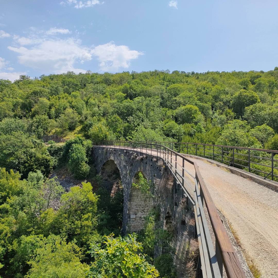 The Parenzana Rail Trail in Istria