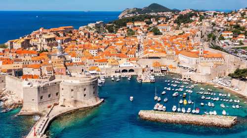 The stunning historic city of Dubrovnik