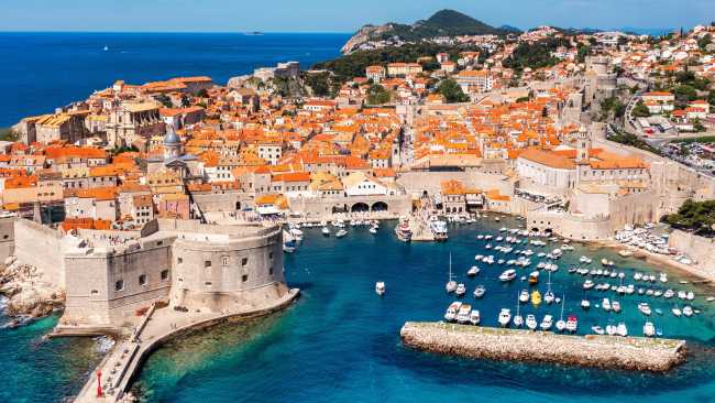 The stunning historic city of Dubrovnik