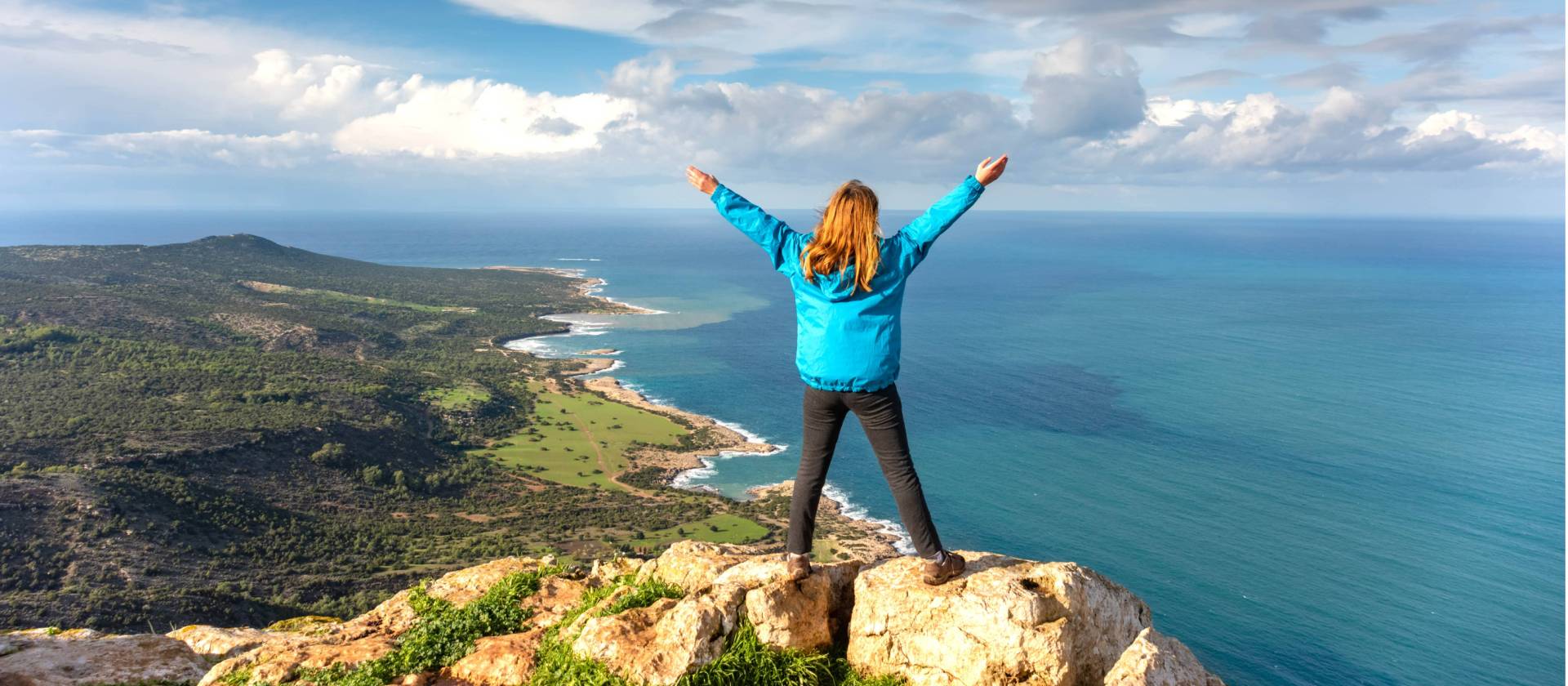 Discover incredible views on a coastal hike in Cyprus