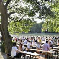 Relax by the water at Seehaus Biergarten with a classic Paulaner in hand | Falk Heller