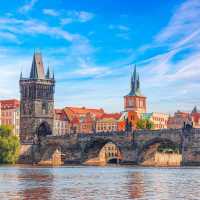 The iconic city of Prague, capital of Czechia