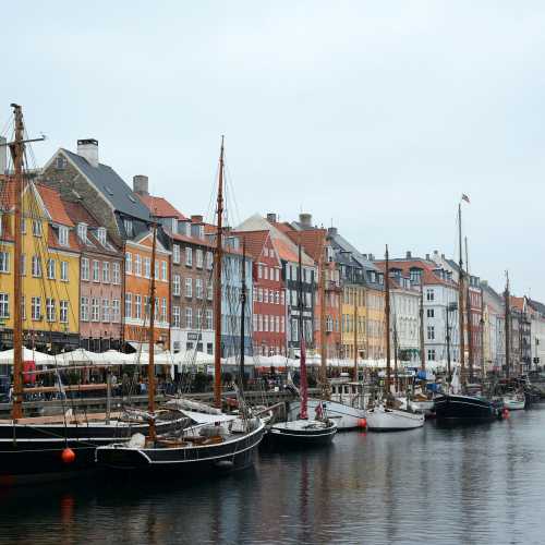 The colourful houses of Nyhavn waterfront, Copenhagen