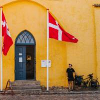 The perfect backdrop for a Danish cycling pit stop. | Michael Fiukowski and Sarah Moritz