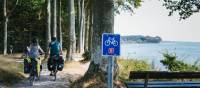 Cycling by the water in Denmark | Michael Fiukowski and Sarah Moritz