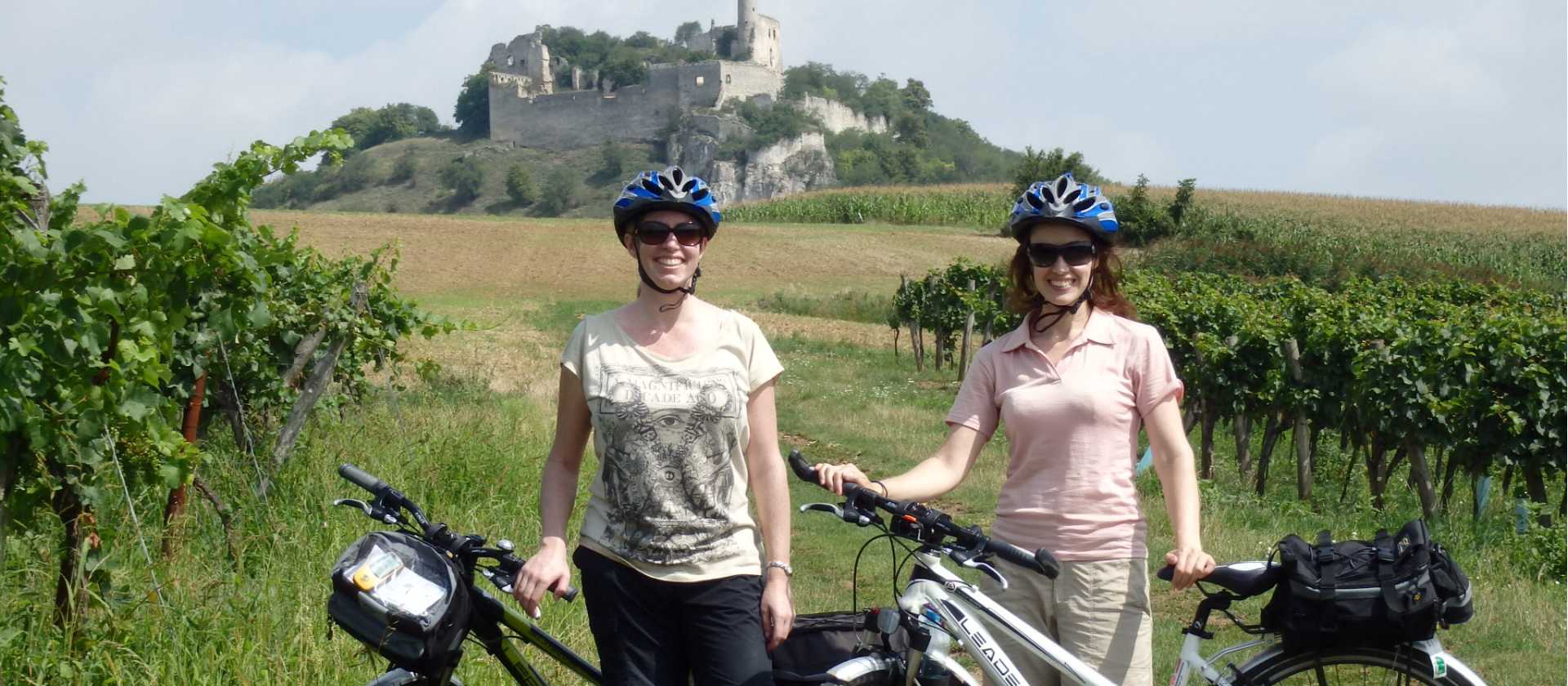 Another beautiful day cycling to Vienna