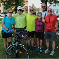 Cycling team photo in the Czech Republic. | Vlastimil Kotyk