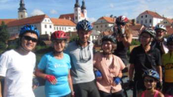 Group shot in Telc, Czech Republic_Rob McFarland,Rob McFarland Group shot in Telc