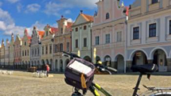 Cycling is a fantastic way to explore Telc in the Czech Republic