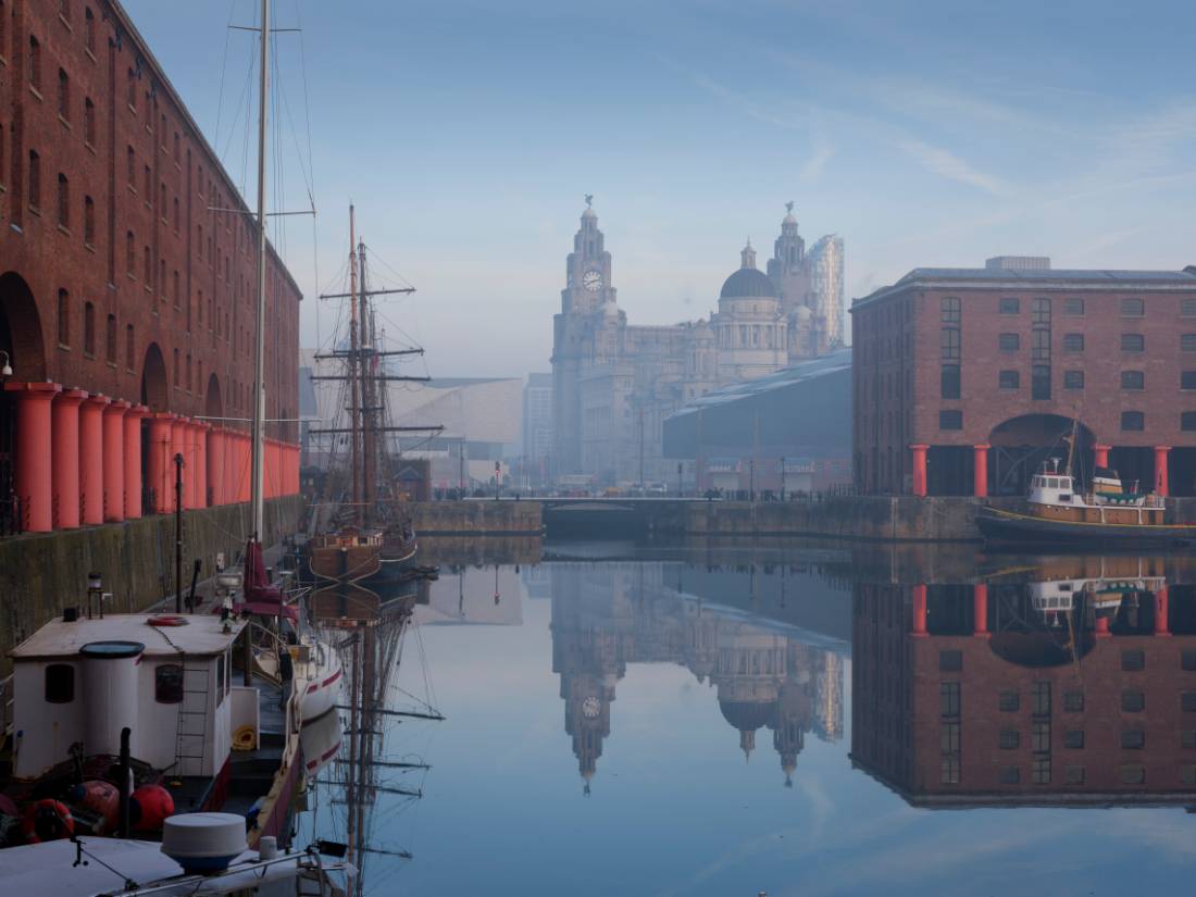 Waterfront with wooden ship in Liverpool |  <i>Rod Edwards</i>