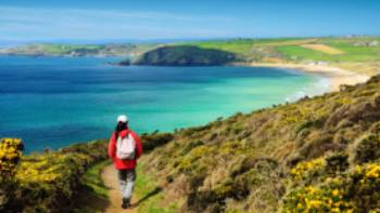 Walking the Salt Path, or South West Coast Path, in England