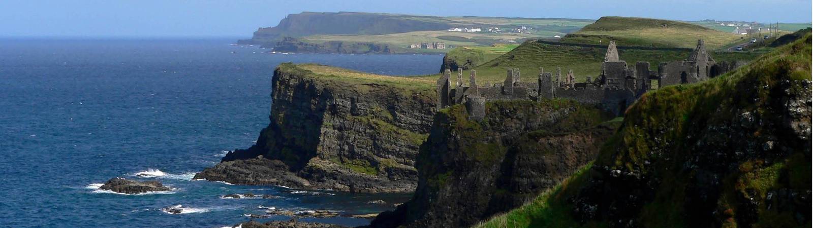 The rugged Northern Ireland coast