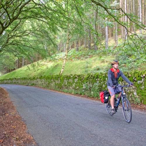Cycling along the Coast to Coast in England