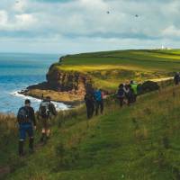 Beginning the Coast to Coast walk along the green cliffs of England | Tim Charody